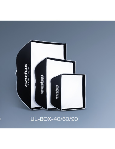 UL SOFTBOX WITH RAPID CLOSING 90x90cm with grid