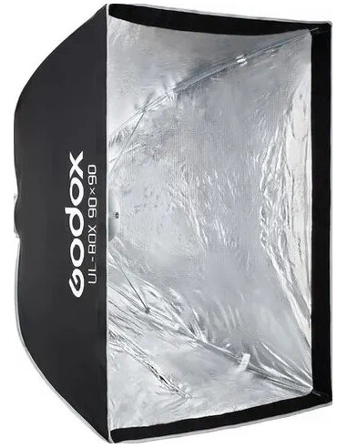 UL SOFTBOX WITH RAPID CLOSING 90x90cm with grid