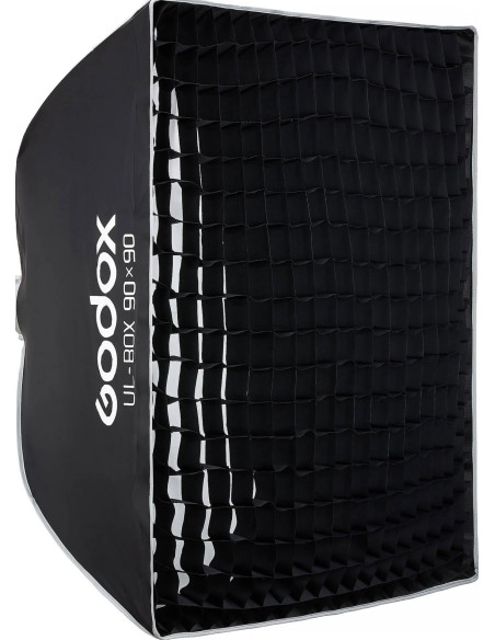 UL SOFTBOX WITH RAPID CLOSING 90x90cm with grid