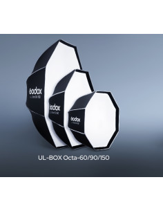 60cm quick-clasp oltagonal softbox with grid