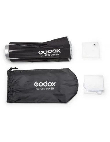 60cm quick-clasp oltagonal softbox with grid