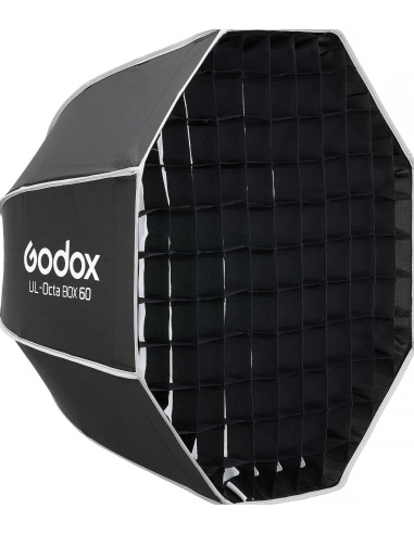 60cm quick-clasp oltagonal softbox with grid
