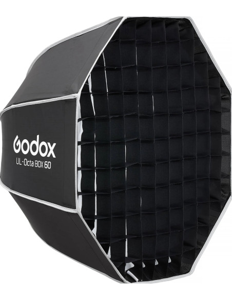 60cm quick-clasp oltagonal softbox with grid