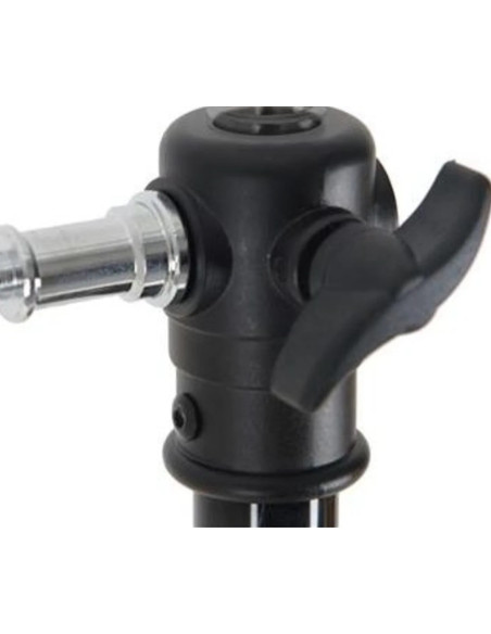 290F Lighting stand in aluminum max 5kg black