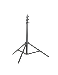 300F Light Stand Black Aluminum Stand
