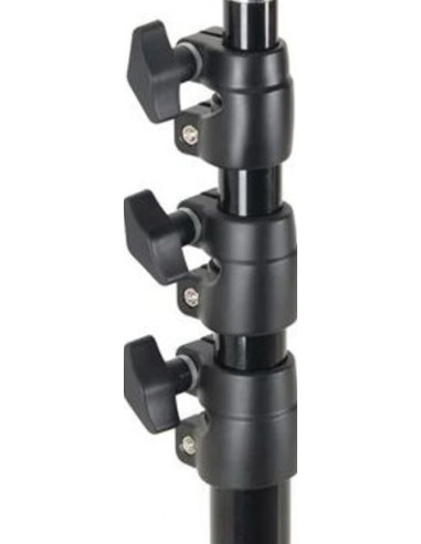 300F Light Stand Black Aluminum Stand
