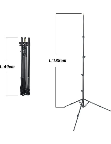 Stable 190F for studio and flash lamps
