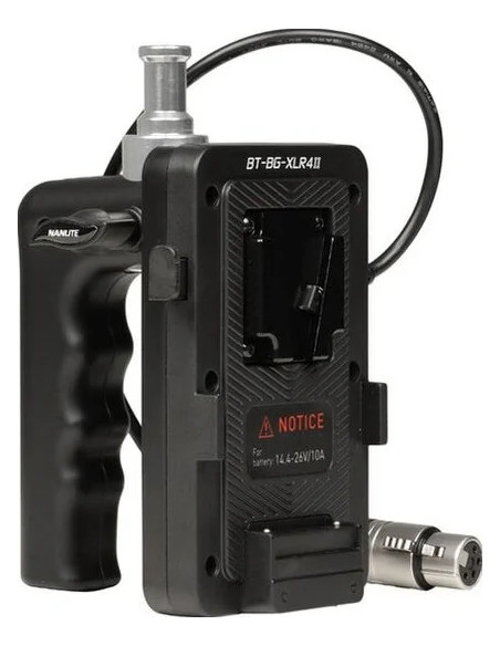 Battery Grip for V-Mount with 4 XLR Pins for Force 150 and FC120B