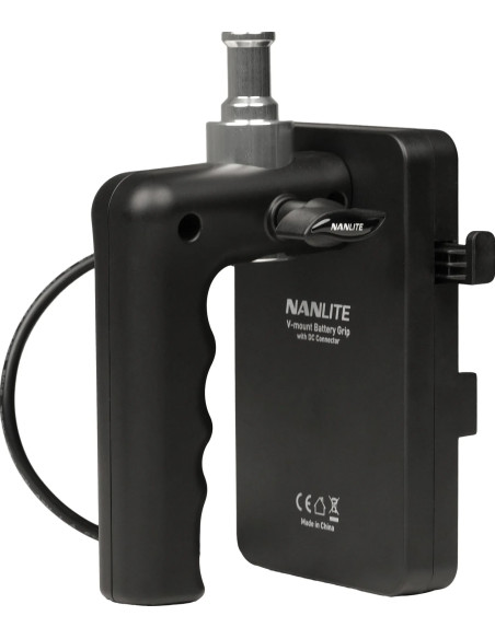 Battery Grip for V-Mount with DC connector for Strength series 60 and force 150
