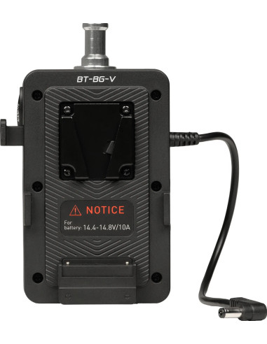 Battery Grip for V-Mount with DC connector for Strength series 60 and force 150
