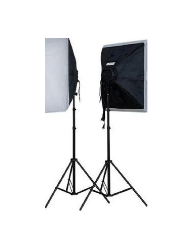 SLHK4-SB5050 Set of black photo studio equipment