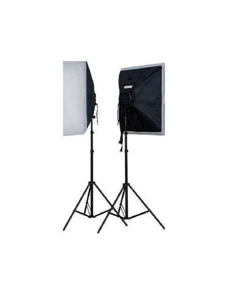 SLHK4-SB5050 Set of black photo studio equipment