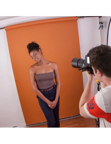 Sienna card backdrop 2.72 x 11 meters