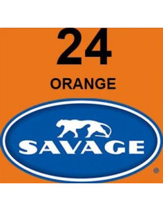 Orange card backdrop 2.72 x 11 meters 2