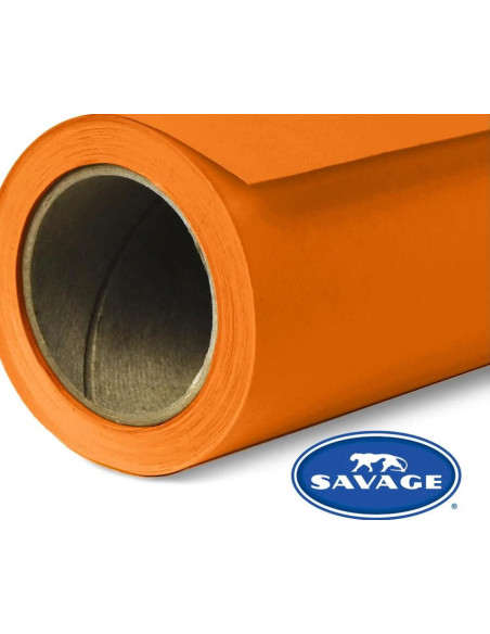 Orange card backdrop 2.72 x 11 meters