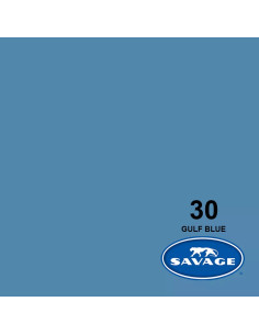 Backdrop in blue Gulf card 2.72 x 11 meters
