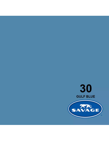 Backdrop in blue Gulf card 2.72 x 11 meters