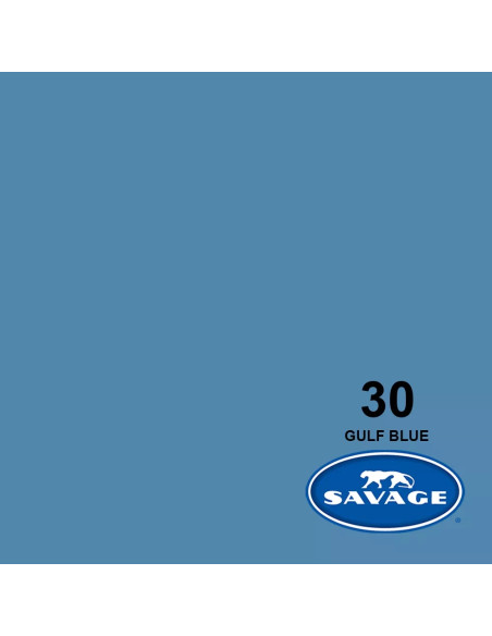 Backdrop in blue Gulf card 2.72 x 11 meters
