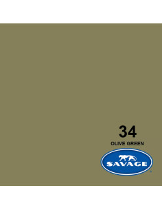 Olive card backdrop 2.72 x 11 meters