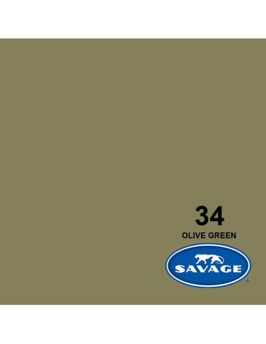 Olive card backdrop 2.72 x 11 meters