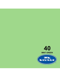 Mint green cardboard backdrop 2.72 x 11 meters