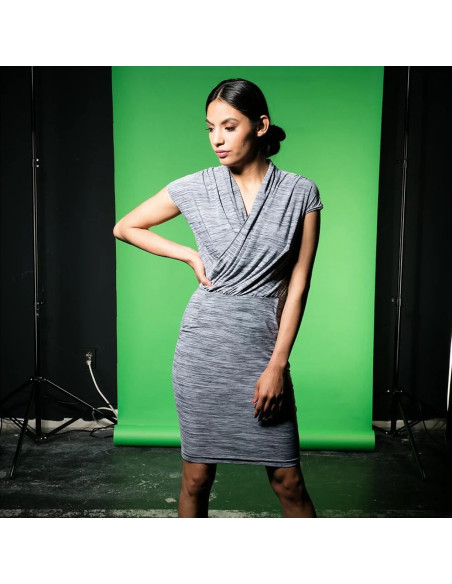 TECH GREEN cardboard backdrop 1,34 x 11 meters