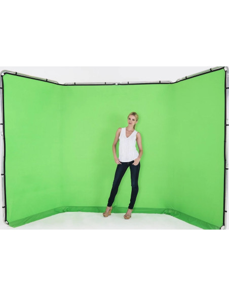 MANFROTTO LL LB7622 Panoramic support with Croma Key Green 4MT backdrop