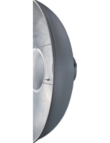 RF-550C BEAUTY DISH black, 550 mm silver