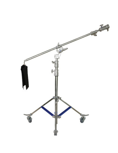 Studio LS-8017 Stable boom 480cm with wheels