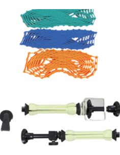 Studio kit for 1 backdrop for VS-B300 with colored chain 2