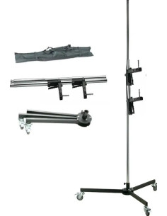 LS-5004 "Gun Shapped" stand with 2 arms 2
