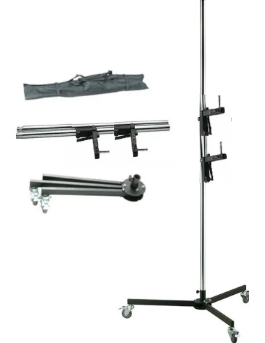 LS-5004 "Gun Shapped" stand with 2 arms