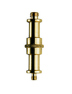 Spigot double male attack with 1/4 '' - 3/8 'threads