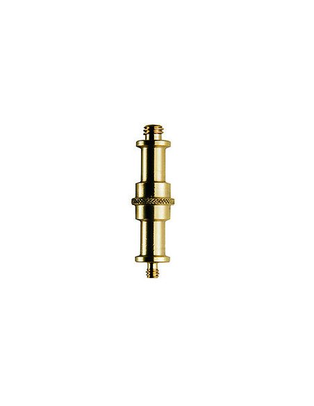Spigot double male attack with 1/4 '' - 3/8 'threads