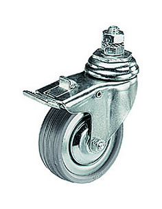 104 Set 3 wheels with 75mm brake with M10 screw