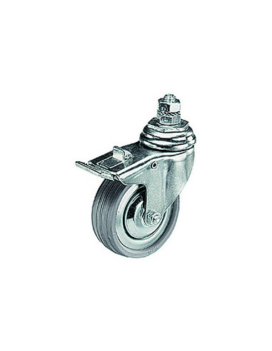 104 Set 3 wheels with 75mm brake with M10 screw