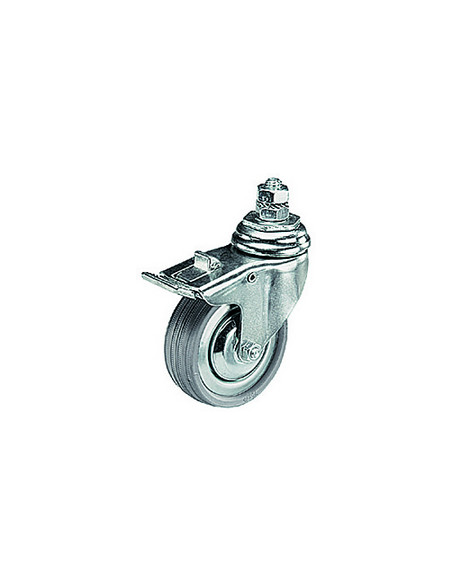 104 Set 3 wheels with 75mm brake with M10 screw