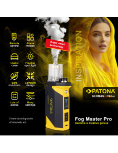 FOG Master Pro - Machine set for portable smoke with accessories and custody