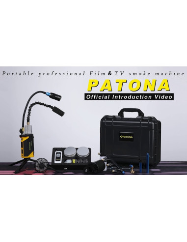 FOG Master Pro - Machine set for portable smoke with accessories and custody