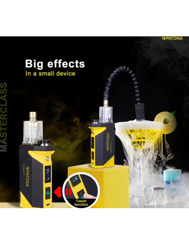 FOG Master Pro - Machine set for portable smoke with accessories and custody