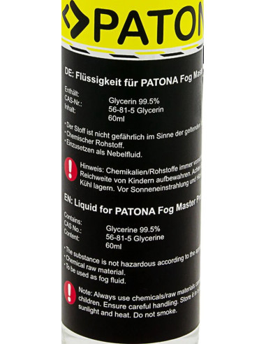 Replacement liquid for smoke machine FOG Master Pro 60ML