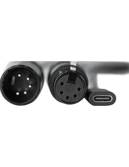 CB-DMX-USB-1/3 Splitter cable or splitter combiners for black cable
