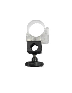 Clip for tube light with 2-way baby pin receiver