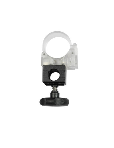 Clip for tube light with 2-way baby pin receiver