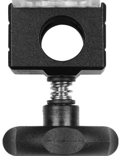Clip for tube light with 2-way baby pin receiver 2