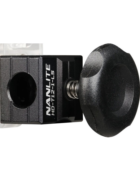 Clip for tube light with 2-way baby pin receiver