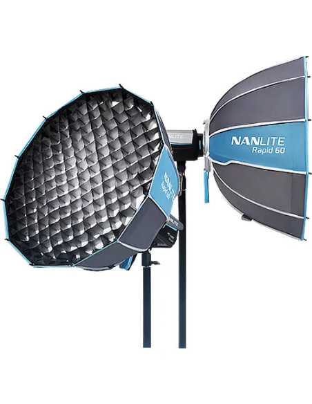 Rapid 60 FM Parabolic Softbox with grid for strength 60-150, FS60B, FC60B-120