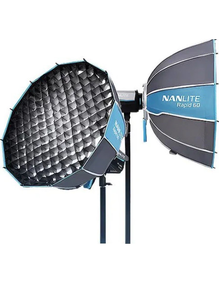 Rapid 60 FM Parabolic Softbox with grid for strength 60-150, FS60B, FC60B-120