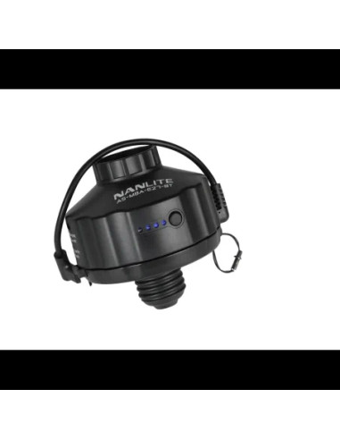 Adapter with 4000mAh battery and magnetic base for PavoBulb