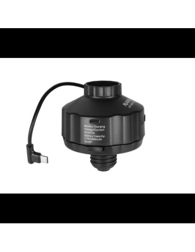 Adapter with 4000mAh battery and magnetic base for PavoBulb